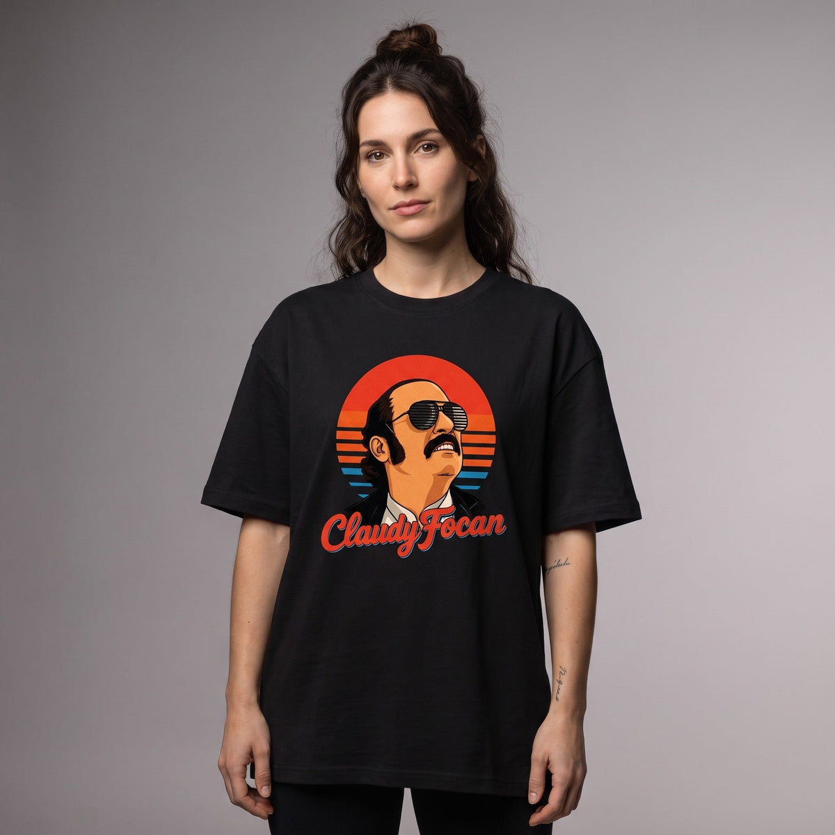T-shirt Claudy Focan – Hommage Dikkenek
