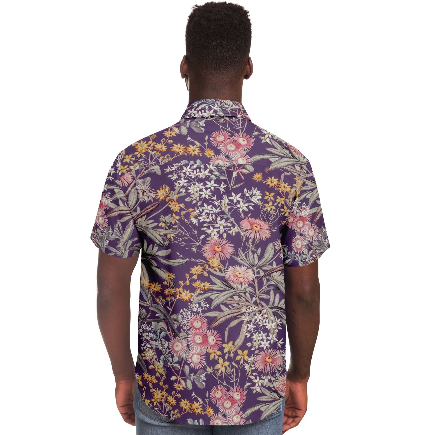chemise colorée homme fleurs