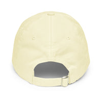 Casquette baseball pastel jaune Saïan Supa Crew vue arrière, sangle réglable boucle trois barres