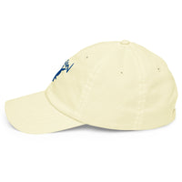 Casquette baseball pastel jaune Saïan Supa Crew profil gauche, coton chino