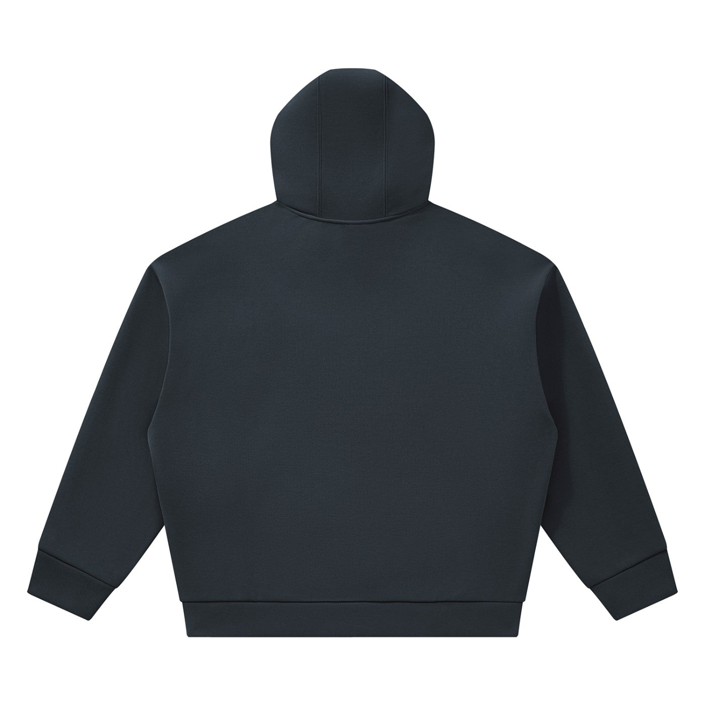Hoodie boxy oversize original CHT'M bleu marine, vue de dos