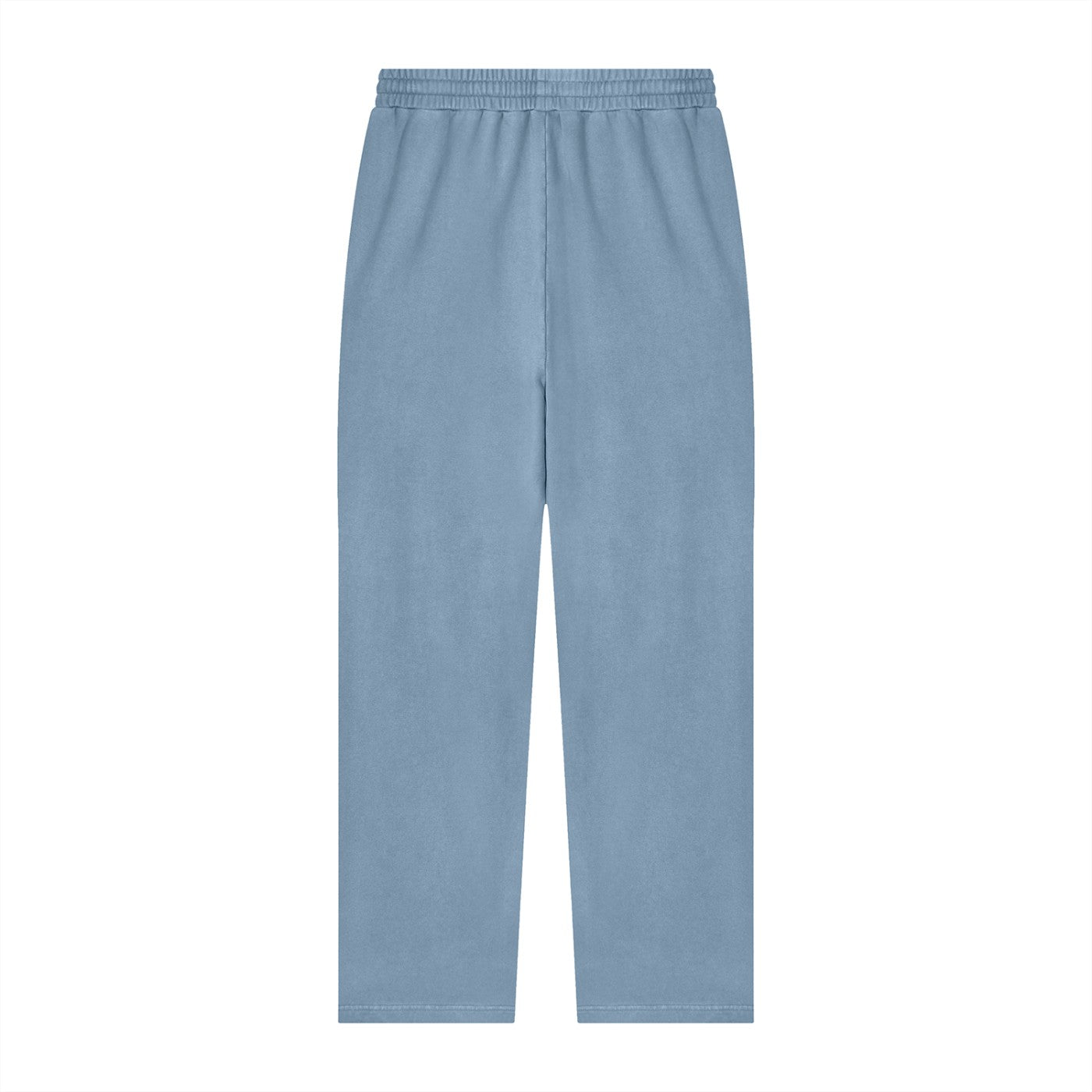Jogging délavé vintage unisexe bleu jean vu de dos