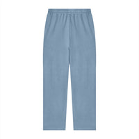 Jogging délavé vintage unisexe bleu jean vu de dos