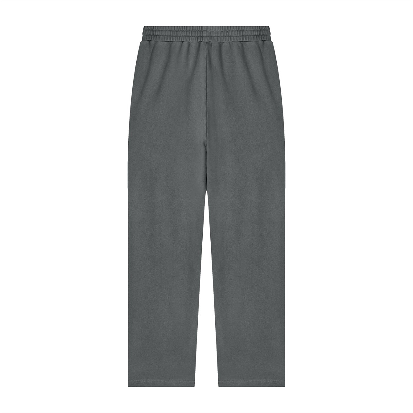 Jogging délavé vintage unisexe gris foncé vu de dos