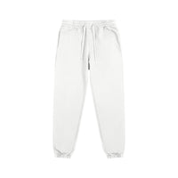 Jogging original coton bio CHT'M coloris blanc, vue de face