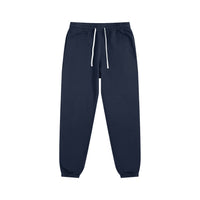 Jogging original coton bio CHT'M coloris bleu marine, vue de face