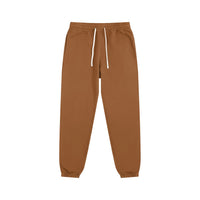 Jogging original coton bio CHT'M coloris moka, vue de face