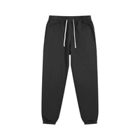 Jogging original coton bio CHT'M coloris noir, vue de face