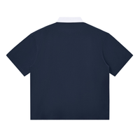 Détail du polo original épaule tombante CHT'M Boutique
