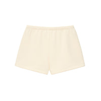 Short en molleton original CHT'M, vue de dos, coloris abricot