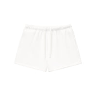 Short en molleton original CHT'M, vue de face, coloris blanc