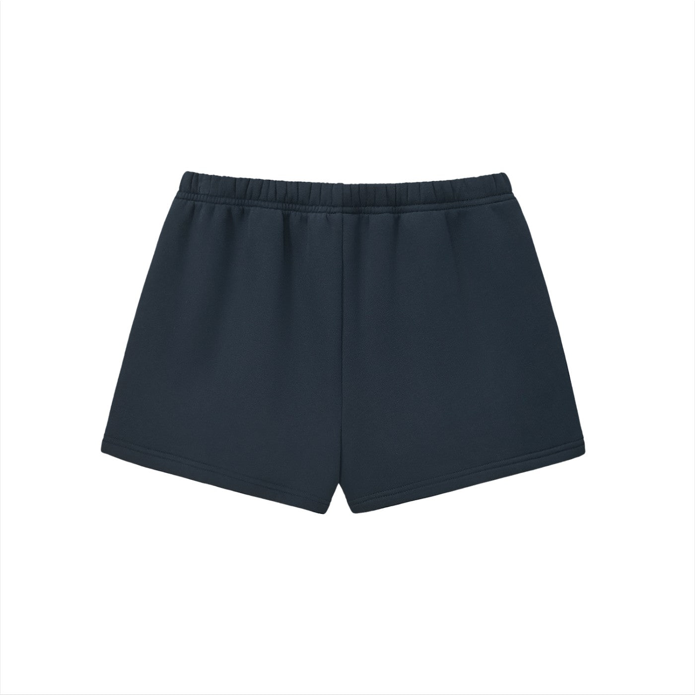 Short en molleton original CHT'M, vue de dos, coloris bleu marine