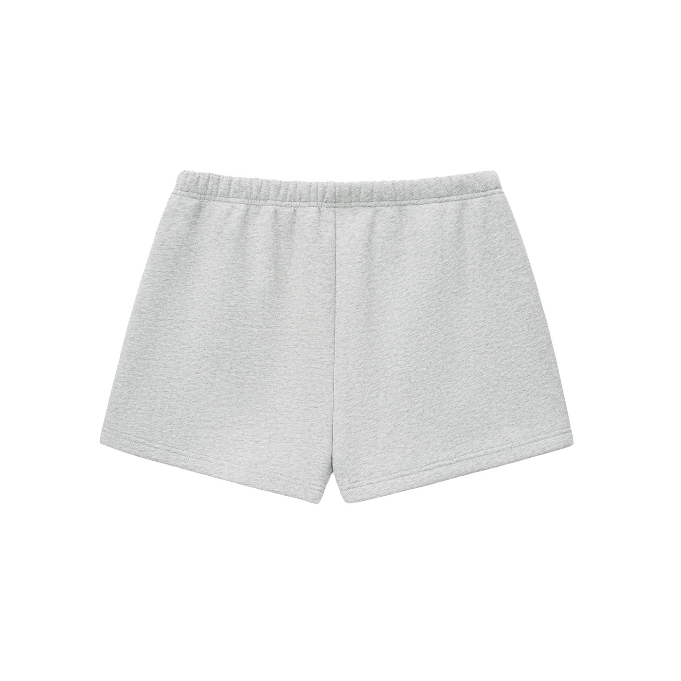 Short en molleton original CHT'M, vue de dos, coloris gris chiné