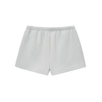 Short en molleton original CHT'M, vue de dos, coloris gris chiné