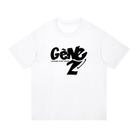 T-shirt Gen Z Gène Z – L'avenir c'est nous blanc, vue de face – t-shirt manif original CHT'M