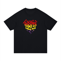T-shirt Gen Z L'avenir en grève noir, vue de face – t-shirt manif original CHT'M