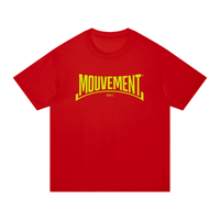 T-shirt Gen Z Mouvement Gène Z rouge, vue de face – t-shirt manif original CHT'M