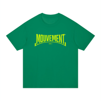 T-shirt Gen Z Mouvement Gène Z vert prairie, vue de face – t-shirt manif original CHT'M