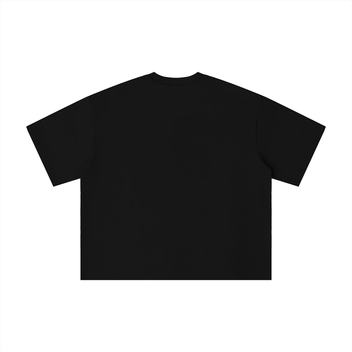 Dos uni du t-shirt humour musculation oversized noir ourson bodybuilder, coupe boxy épaules tombantes