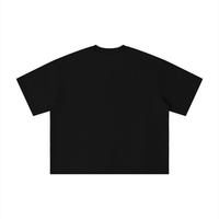 Dos uni du t-shirt humour musculation oversized noir ourson bodybuilder, coupe boxy épaules tombantes