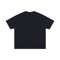Dos uni du t-shirt oversized musculation Teddy Bear Bodybuilder noir, coupe epaules tombantes