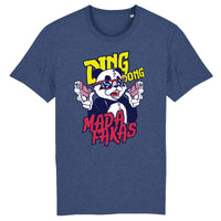 T-shirt panda original indigo unisexe, illustration panda street art