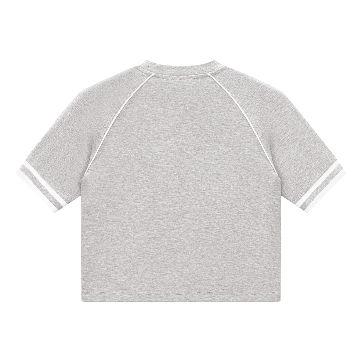 T-shirt raglan côtelé original vue de dos - CHT'M Boutique