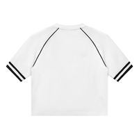 T-shirt raglan côtelé original noir porté - CHT'M Boutique