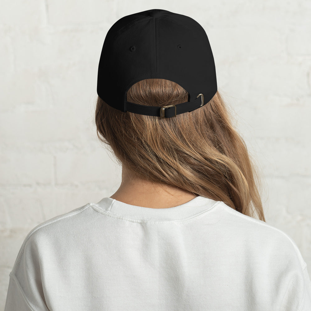 Casquette baseball create noir vue de dos CHT'M Boutique