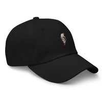 Casquette baseball thunder skull noir coloris présenté CHT'M Boutique