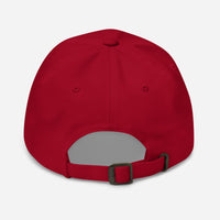 Casquette baseball happy smiley noir gros plan sur le tissu CHT'M Boutique