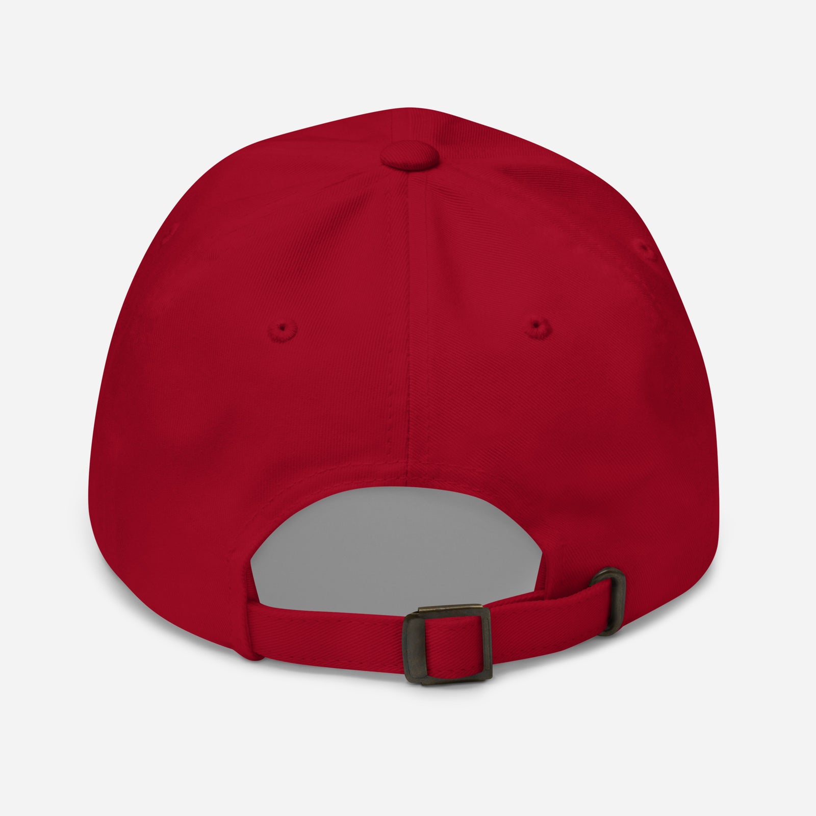 Casquette baseball dino noir gros plan sur le tissu CHT'M Boutique
