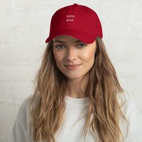 Casquette baseball tutto bene noir portée en situation CHT'M Boutique