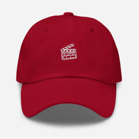 Casquette baseball cinéma noir vue de profil CHT'M Boutique