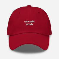 Casquette de Baseball Belge -Coucou petite perruche