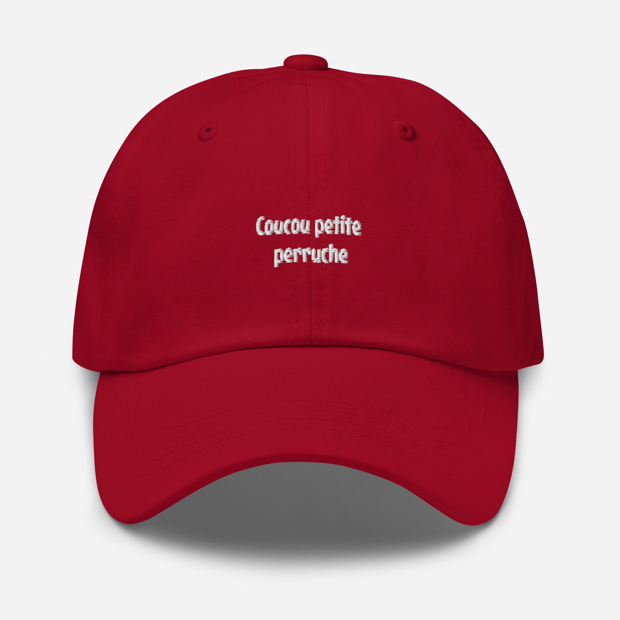 Casquette de Baseball Belge -Coucou petite perruche