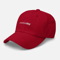 Casquette baseball creative day noir vue de trois quarts CHT'M Boutique