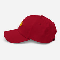 Casquette baseball happy smiley noir vue avant CHT'M Boutique