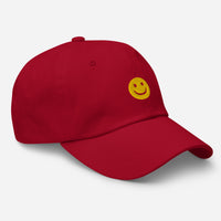 Casquette baseball happy smiley noir vue de dos CHT'M Boutique