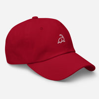 Casquette baseball dino noir vue de dos CHT'M Boutique