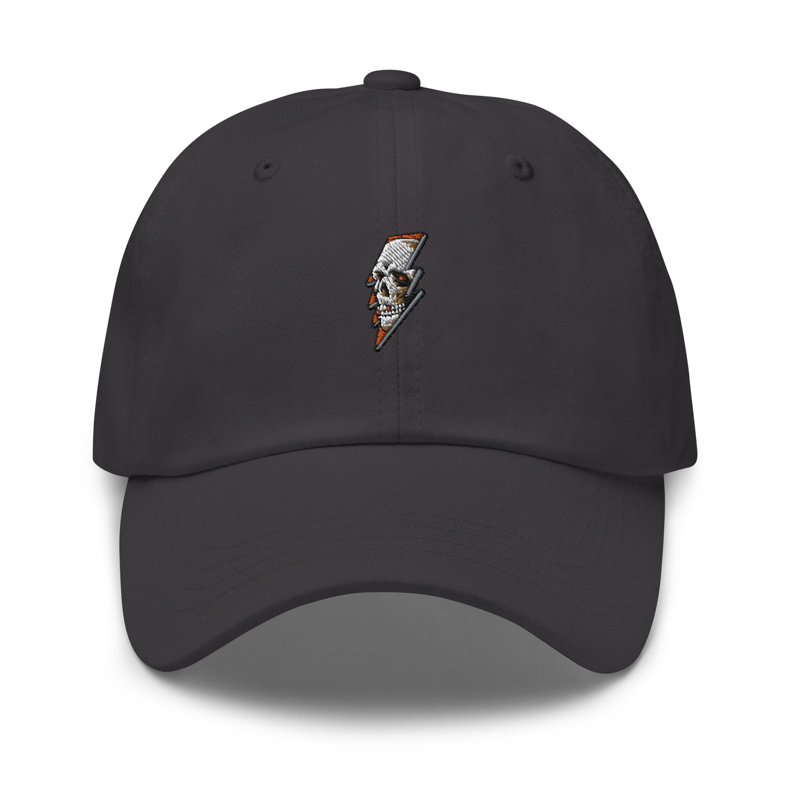 Casquette baseball thunder skull noir vue avant CHT'M Boutique