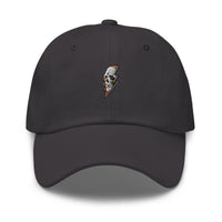 Casquette baseball thunder skull noir vue avant CHT'M Boutique