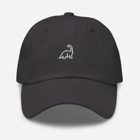 Casquette baseball dino noir vue de trois quarts CHT'M Boutique