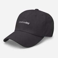 Casquette baseball creative day noir coloris présenté CHT'M Boutique