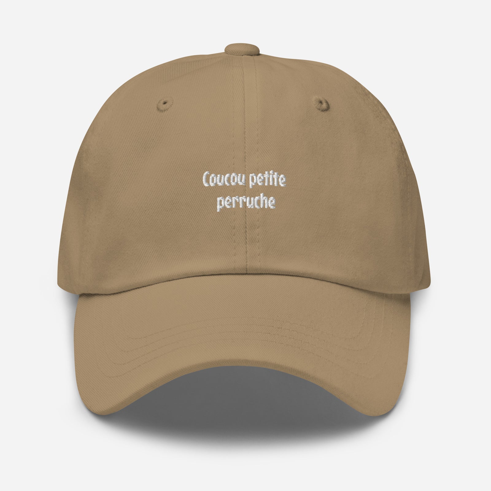 Casquette de Baseball Belge -Coucou petite perruche