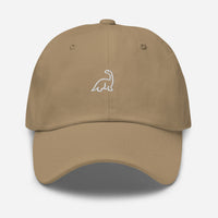 Casquette baseball dino noir portée en situation CHT'M Boutique