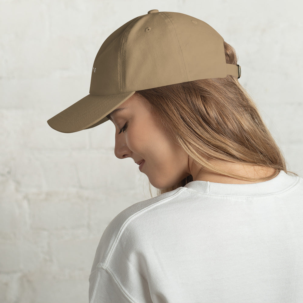 Casquette baseball create noir vue de profil CHT'M Boutique