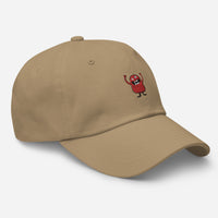 Casquette baseball monster canneberge vue avant CHT'M Boutique