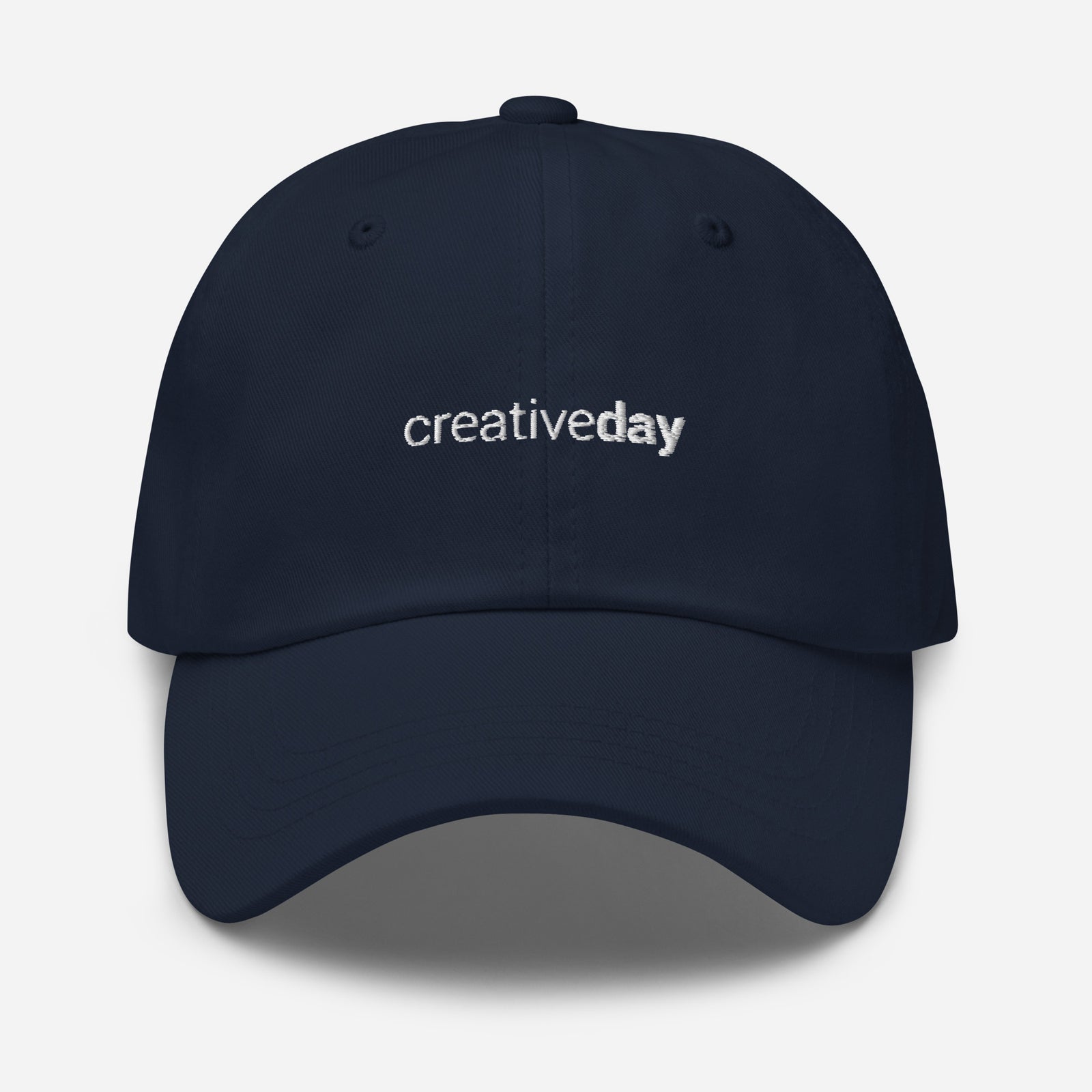 Casquette baseball creative day noir coloris présenté CHT'M Boutique