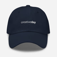 Casquette baseball creative day noir coloris présenté CHT'M Boutique